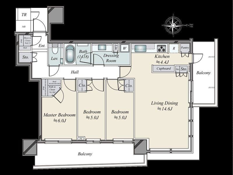 パークタワー晴海 2412