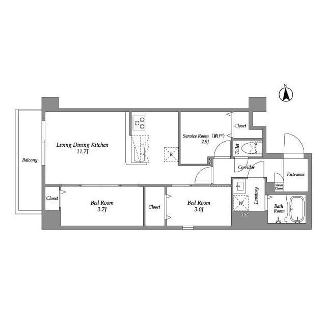 アルファコート葛西の写真