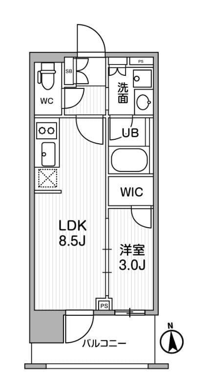シーズンフラッツ新御徒町イースト 1002