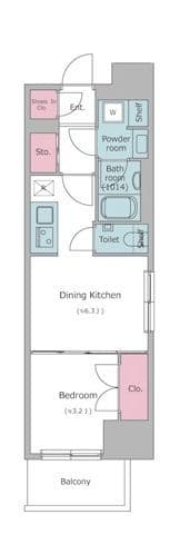 ドゥーエ入谷Ⅰ 0205