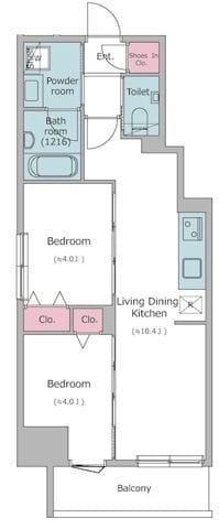 ドゥーエ入谷Ⅰ 0801