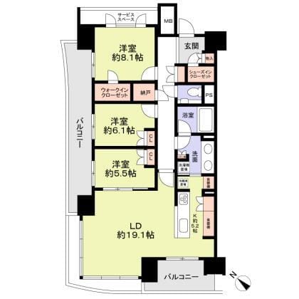 HARUMIFLAG SUN VILLAGE A棟 508