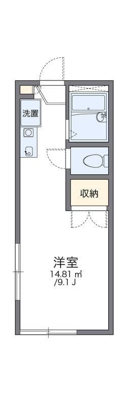 レオパレス井草 201 間取り図