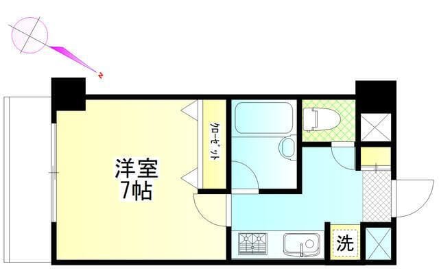 サンライズコスモスⅢ 305 間取り図