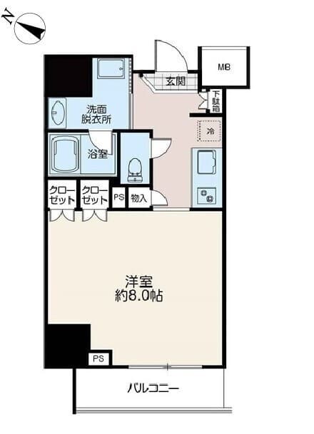 レオーネ文京音羽 0201 間取り図