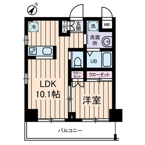 プレデパルク3 0505 間取り図
