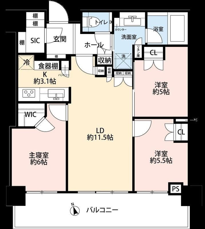 グローバルフロントタワー 47.5万円/入力なし/入力なし