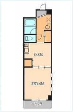 K-1 HILL 510 間取り図