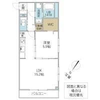 THE KASHIWANOHA II 306 間取り図