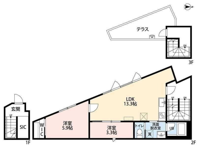 テラス新江古田の写真