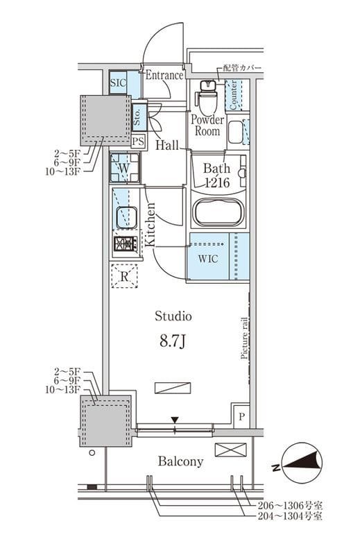 パークアクシス赤塚 1104