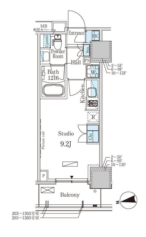 パークアクシス赤塚 1203