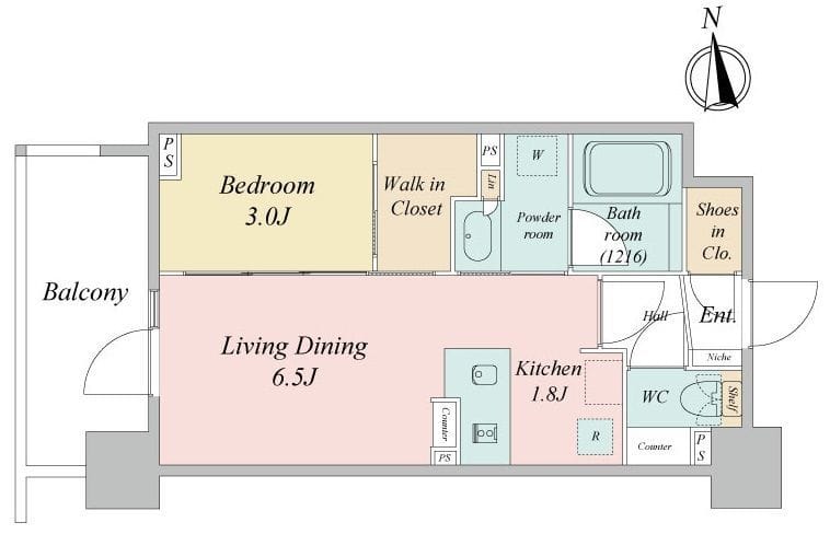 LiveCasa西台 0605 間取り図