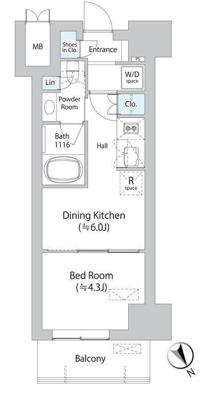 ミリアレジデンス浅草橋Ⅱ 402