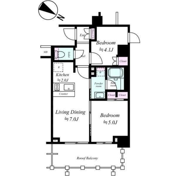 ガリシア下丸子リバーサイド 503