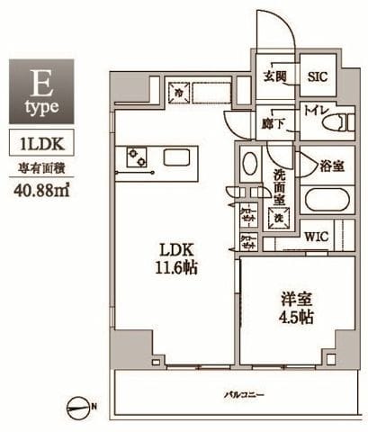 レジディア中延Ⅱ 1302