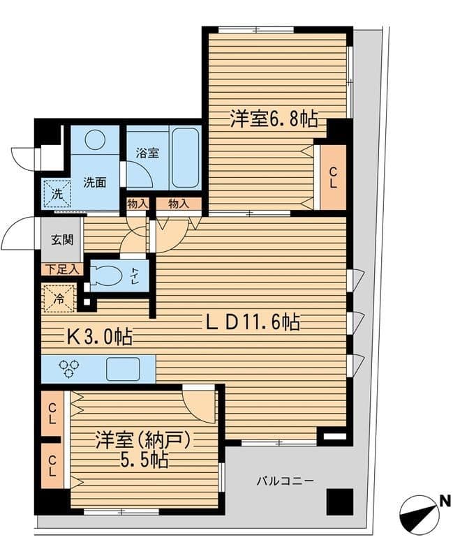 THEパームス代々木上原ヴェールテラス 0104