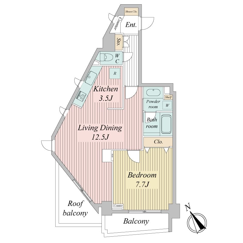 THEパームス代々木上原ヴェールテラス 0601