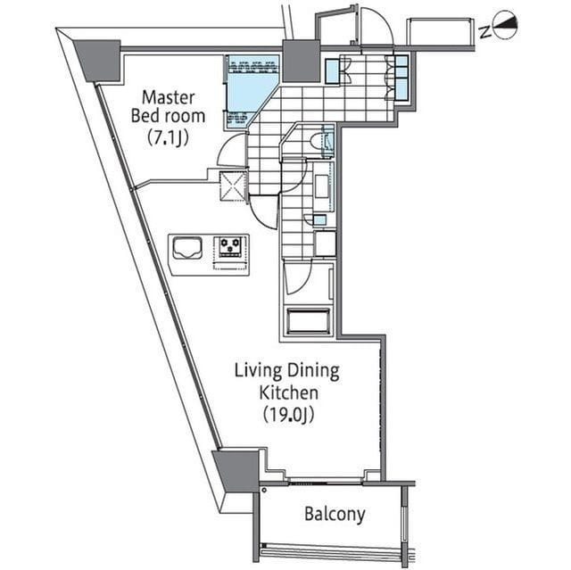 コンフォリア新宿イーストサイドタワー 0301