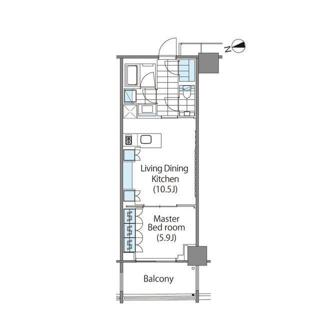 コンフォリア新宿イーストサイドタワー 0304