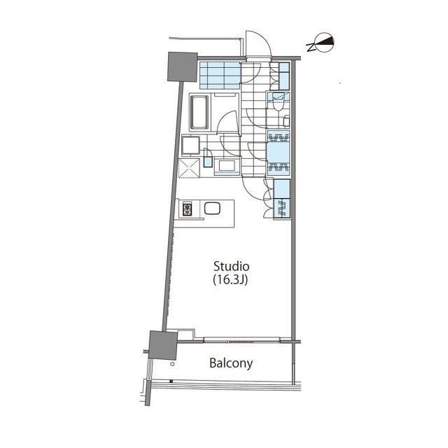 コンフォリア新宿イーストサイドタワー 0407
