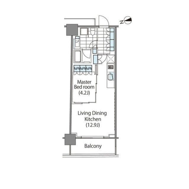 コンフォリア新宿イーストサイドタワー 0809