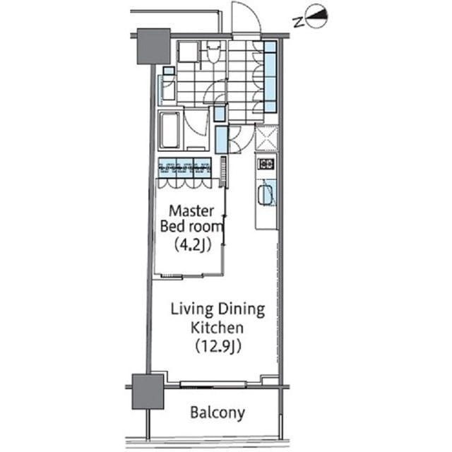 コンフォリア新宿イーストサイドタワー 1109