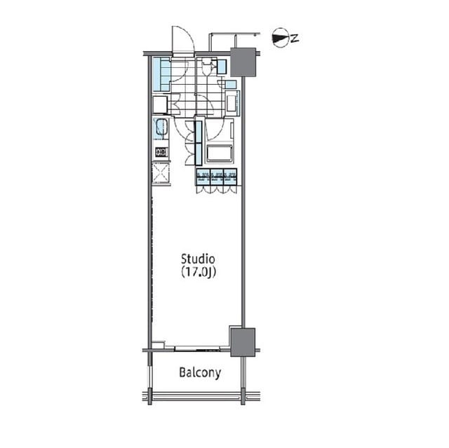 コンフォリア新宿イーストサイドタワー 1425
