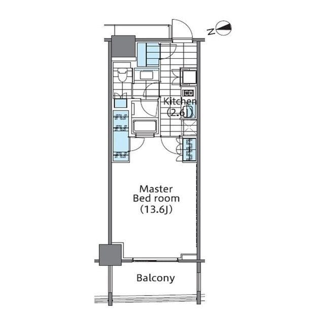 コンフォリア新宿イーストサイドタワー 1605