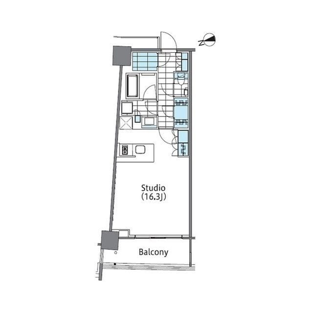 コンフォリア新宿イーストサイドタワー 1607
