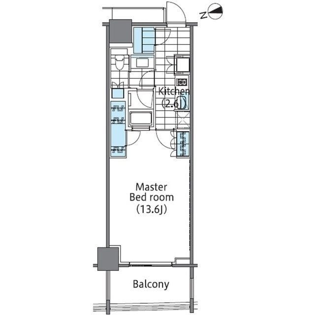 コンフォリア新宿イーストサイドタワー 1705