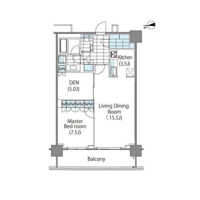 コンフォリア新宿イーストサイドタワー 1712