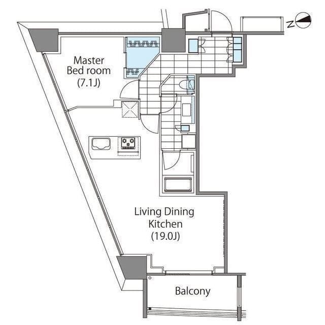 コンフォリア新宿イーストサイドタワー 2001