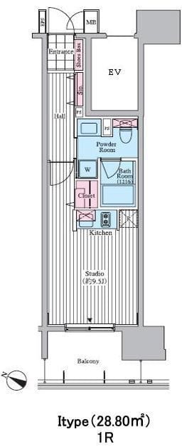 クロスレジデンス東十条 1009