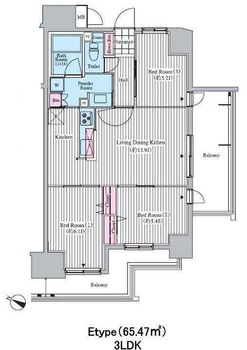 クロスレジデンス東十条 1010