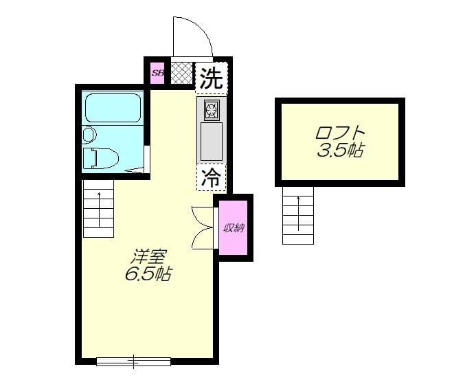 グレース・ステージ B203 間取り図