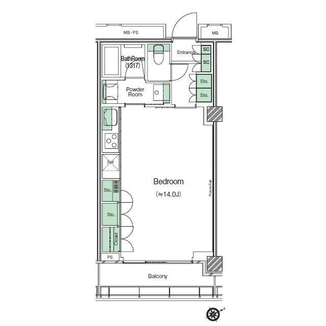 SHIBUYA CAST. APARTMENT 1507