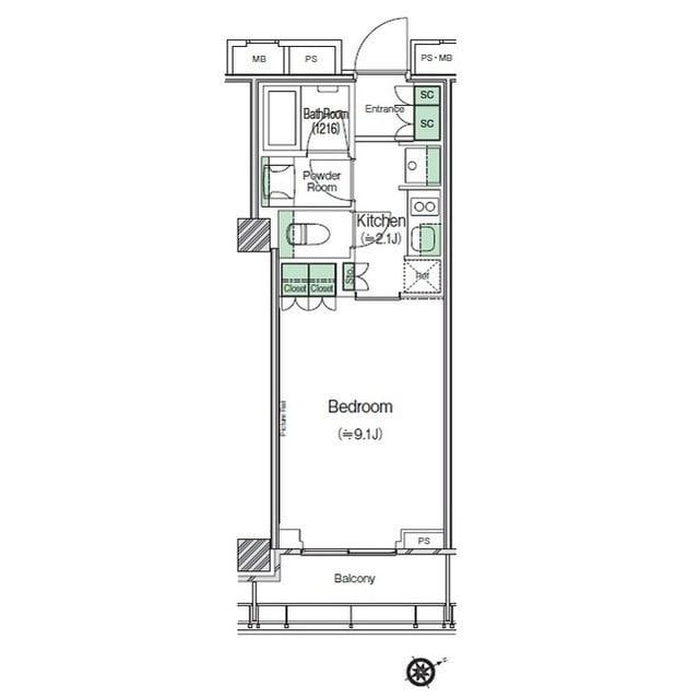 SHIBUYA CAST. APARTMENT 1513