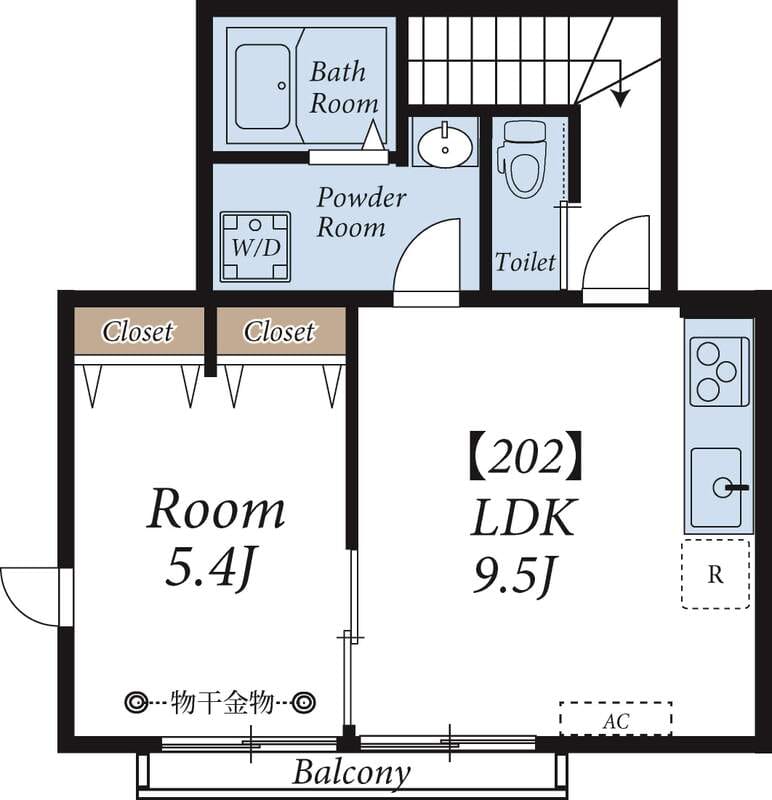ヴィヴァン山王 202
