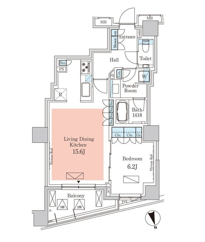 パークアクシス元麻布 105