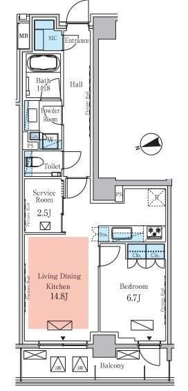 パークアクシス元麻布 302