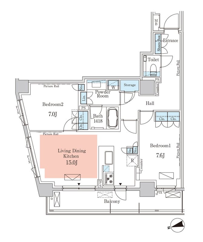 パークアクシス元麻布 303