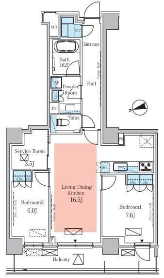 パークアクシス元麻布 402