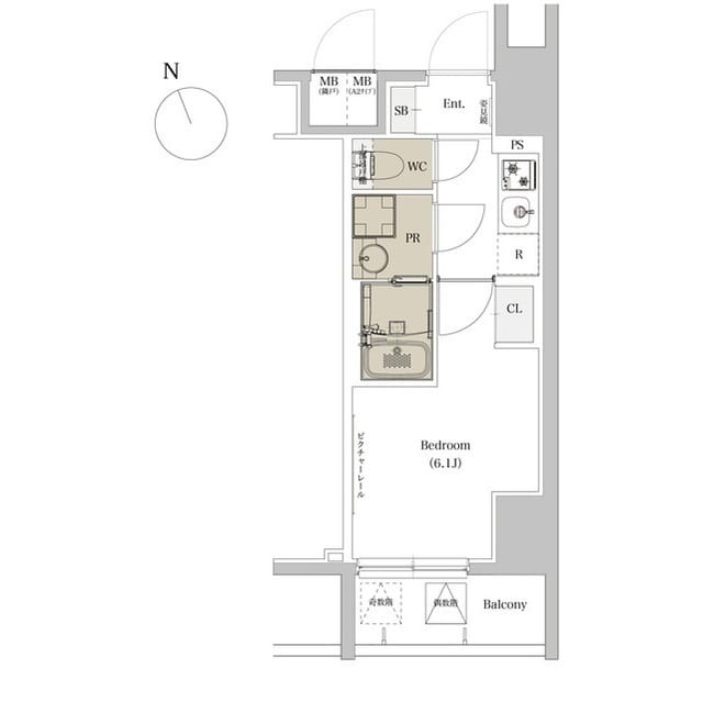 エスタート品川戸越Ⅱ 0611