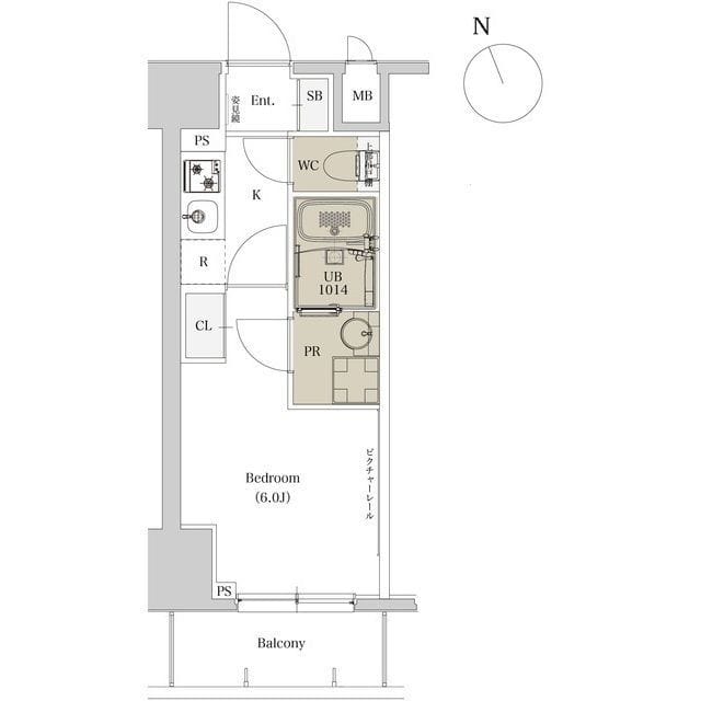 エスタート品川戸越Ⅱ 1404