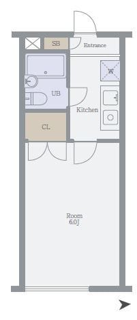 ヴィラ稲荷台 203