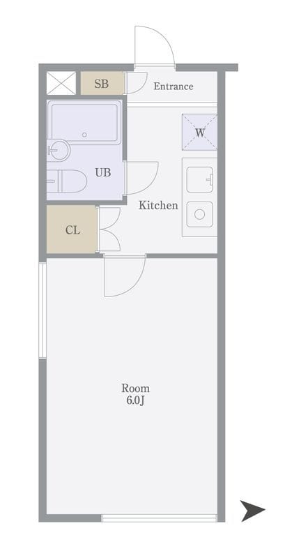 ヴィラ稲荷台 304