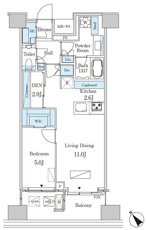 レガシス中目黒 1402