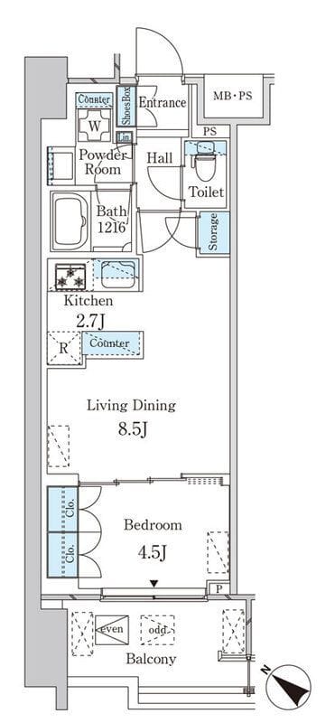 レガシス中目黒 306