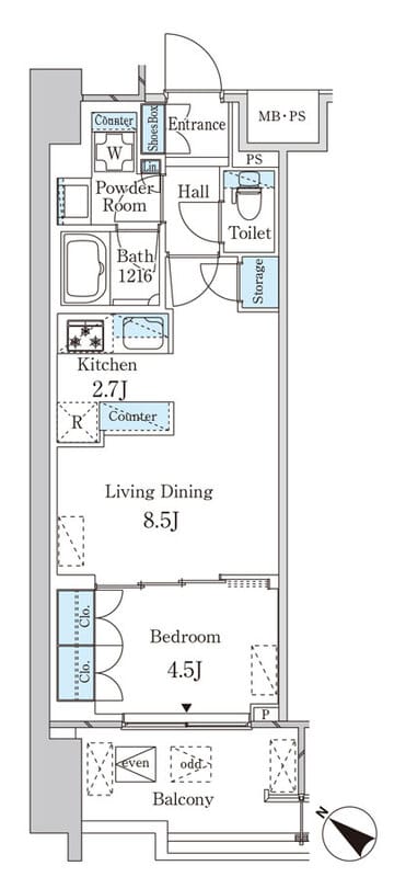 レガシス中目黒 506